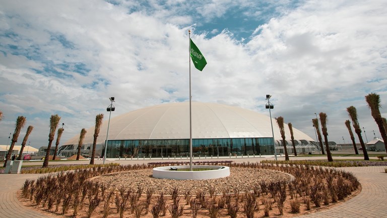 The Jeddah superdome covers an total area of 34,636 square metres.