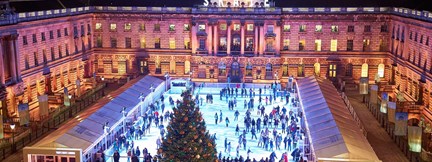 Somerset House Ice Rink 2023 by Losberger de Boer